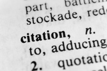 The Importance of Citation